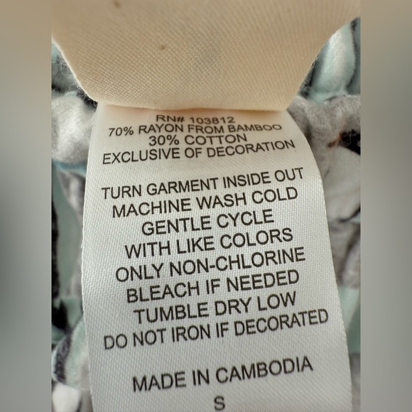 Munki Munki Fleece Pajama Set Penguin Print Bamboo Cotton Blend Size Small - Picture 15 of 16